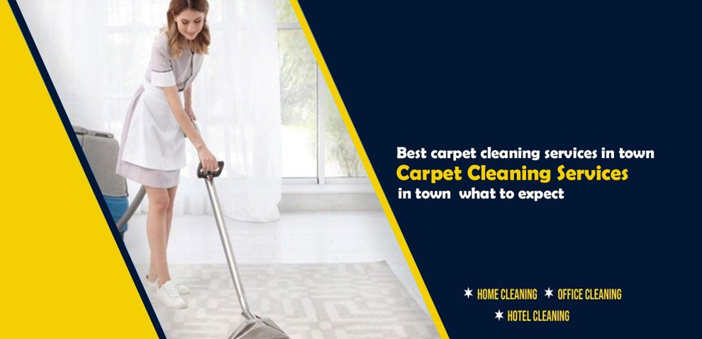 Carpet cleaning services in town