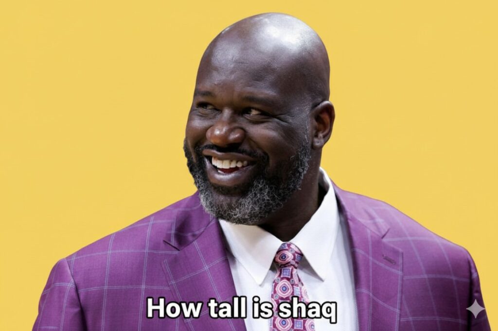 How tall is shaq