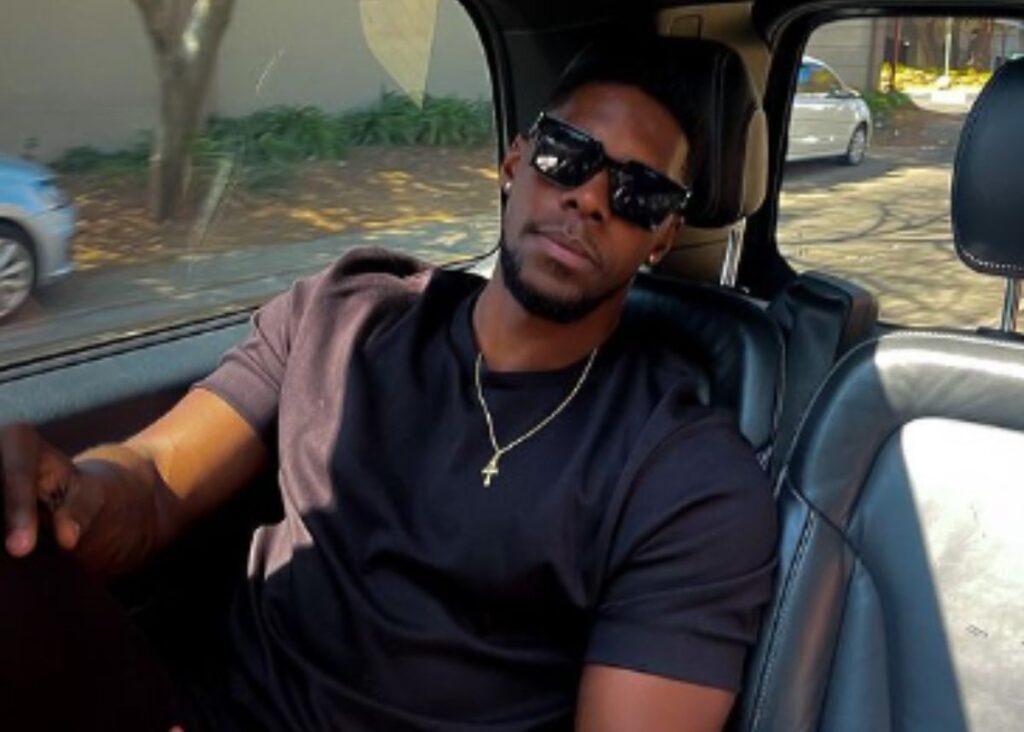 Luis Munana Sitting In the car